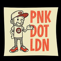 Billy: PNK DOT LDN mascot. Projekt z dziedziny Trad, c, jna ilustracja, Projektowanie postaci, Ilustracja c i frowa użytkownika b.mckay - 26.03.2022