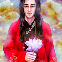 Meu projeto do curso: Retrato digital no Photoshop com um toque de fantasia. Traditional illustration, Drawing, Digital Illustration, Portrait Drawing, Digital Drawing, and Digital Painting project by Anja Ariel - 03.28.2022