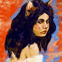 Mi Proyecto del curso: Retratos pictóricos con técnicas digitales. Ilustração digital, Desenho de retrato, e Pintura digital projeto de Maríale Moreno - 27.03.2022