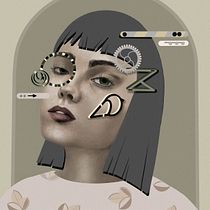 My project for course: Creative Portrait Illustration with Procreate. Un projet de Illustration traditionnelle, Dessin, Illustration numérique, Dessin de portrait, Dessin numérique , et Peinture numérique de Viktoria Zhulego - 30.03.2022