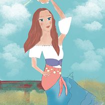 My project for course: Female Cartoon Character Design with Procreate. Un projet de Illustration traditionnelle, Illustration numérique , et Dessin numérique de alejandrazea02 - 30.03.2022