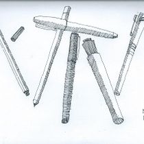 Mi Proyecto del curso: Introducción al dibujo arquitectónico a mano alzada. Projekt z dziedziny  Architektura,  R i sunek architektoniczn użytkownika Javier Erik Méndez Aparicio - 15.05.2022