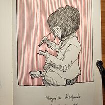 My project for course: Illustrated Diary: Fill Your Sketchbook with Experiences. Ilustração tradicional, Esboçado, Desenho, Sketchbook e Ilustração com tinta projeto de Juan Mantilla - 30.03.2022
