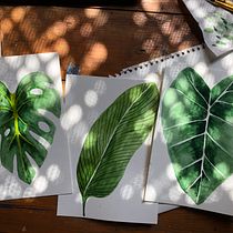 My project for course: Botanical Watercolor for Patterns. Un projet de Illustration traditionnelle, Création de motifs, Aquarelle et Illustration botanique de Nilu Meow - 31.03.2022