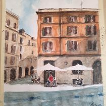 Il mio progetto del corso: Tecniche moderne di acquerello paesaggistico. Watercolor Painting project by mrov5903 - 03.31.2022