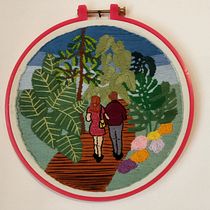 Mi Proyecto del curso: Introducción al bordado botánico Marcela Jaramillo. Projekt z dziedziny  Haft, Wzornictwo tekst i liów użytkownika Mache Jaramillo - 31.03.2022