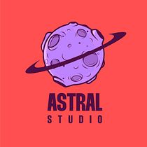 Astral Studio - Visual identity. Projekt z dziedziny Design, Br, ing i ident, fikacja wizualna, Projektowanie graficzne, Projektowanie logot i pów użytkownika daphnetrevelin - 25.03.2022