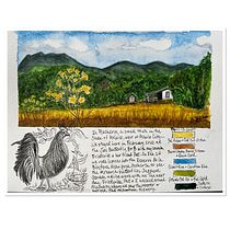 My project for course: Watercolor Travel Journal. Traditional illustration, Watercolor Painting, Architectural Illustration, and Sketchbook project by Dara Stillman - 04.13.2022