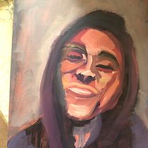Mi Proyecto del curso: Retrato artístico al óleo sobre papel------. Fine Arts, Painting, and Oil Painting project by jdavid barnes - 04.01.2022