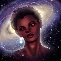 Meu projeto do curso: Retrato digital no Photoshop com um toque de fantasia. Traditional illustration, Drawing, Digital Illustration, Portrait Drawing, Digital Drawing, and Digital Painting project by Ana Andrade - 03.31.2022