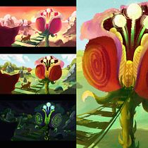 Mon projet du cours : Théorie de la couleur : comment l’appliquer à vos images. Un proyecto de Ilustración digital, Concept Art, Pintura digital y Teoría del color de eva.monico - 01.04.2022