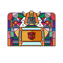 Il mio progetto del corso: Bumblebee G1 x  Illustrazione digitale in stile pop geometrico. Traditional illustration, Vector Illustration, and Digital Illustration project by Eduardo Jair - 04.01.2022