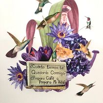 Il mio progetto del corso: Murales con collage cartaceo: crea Wall Art ispirata alla natura. Un proyecto de Artesanía, Collage, Papercraft, Decoración de interiores e Ilustración botánica de zaim.salima - 01.04.2022