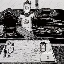 My project for course: Inking Techniques for Comics and Illustration. Traditional illustration, Fine Arts, Painting, Comic & Ink Illustration project by Tamara Safarova - 03.31.2022