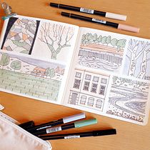 Mon projet du cours : Journal intime illustré : pratiquez au quotidien la pleine conscience. Fine Arts, Sketching, Creativit, Drawing, and Sketchbook project by bleuderose - 04.02.2022
