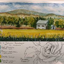 Mi Proyecto del curso: Cuaderno de viaje en acuarela. Traditional illustration, Watercolor Painting, Architectural Illustration, and Sketchbook project by acuarelidad - 01.02.2022