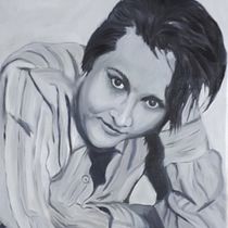 Mon projet du cours : Portrait expérimental à l'encre, à l'alcool et au thé. Artes plásticas, Pintura, Desenho e Ilustração com tinta projeto de Marie-Christine TEXIER - 02.04.2022