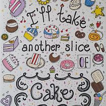 My project for course: Creative Doodling and Hand-Lettering for Beginners. Traditional illustration, Lettering, Drawing, H, and Lettering project by Krisztina Tompa - 04.03.2022