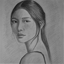 Mi Proyecto del curso: Retrato realista con lápiz de grafito. Traditional illustration, Fine Arts, Sketching, Pencil Drawing, Drawing, Portrait Drawing, Realistic Drawing, Artistic Drawing, and Figure Drawing project by jsjrico - 04.02.2022