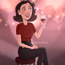 Mi Proyecto del curso: Creación de personajes femeninos estilo cartoon con Procreate. Un projet de Illustration traditionnelle, Illustration numérique , et Dessin numérique de Débora Baselga - 03.04.2022