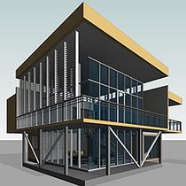 Mi Proyecto del curso: Diseño y modelado arquitectónico 3D con Revit. Un projet de 3D, Architecture, Architecture d'intérieur, Modélisation 3D, Architecture numérique , et ArchVIZ de Felipe Romero - 28.03.2022