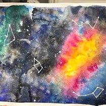 Mon projet du cours : Techniques modernes d’aquarelle. Un progetto di Illustrazione tradizionale, Belle arti, Pittura e Pittura ad acquerello di Mégane Bth - 04.04.2022