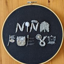 My project for course: Introduction to Raised Embroidery. Projekt z dziedziny  Haft, Wzornictwo tekst i liów użytkownika Kate - 04.04.2022