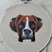 My project for course: Needle Painting for Beginners. Embroider, Naturalistic Illustration, and Textile Design project by natarassova - 04.04.2022