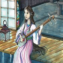 Mi Proyecto del curso: Ilustración de cuento de hadas con acuarelas. Ilustração tradicional, Pintura, Desenho, Ilustração digital, e Pintura em aquarela projeto de Paula Guerrero - 01.04.2022