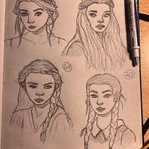 Mi Proyecto del curso: Sketchbook de retrato: explora el rostro humano. Sketching, Drawing, Portrait Drawing, Artistic Drawing, and Sketchbook project by Jesús Sánchez - 04.04.2022