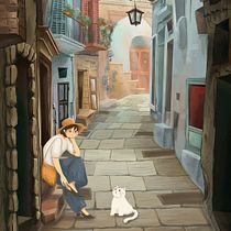 My project for course: Cinematic Digital Illustration with Photoshop. Traditional illustration, Digital Illustration, and Concept Art project by Jennie Tannie - 03.27.2022
