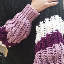 Mi Proyecto del curso: Crochet: crea prendas con una sola aguja. Fashion Design, Fiber Arts, DIY, Crochet, and Textile Design project by cat_gonzalezc - 04.05.2022