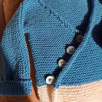 Il mio progetto del corso: Lavoro a maglia per abbigliamento da bambino. Projekt z dziedziny Projektowanie mod, Dziewiarstwo Ręczne, Wzornictwo tekst i liów użytkownika MARIA MINISTERI - 05.04.2022