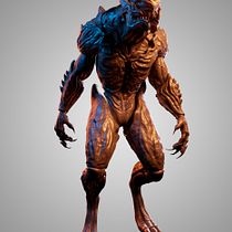 Mi Proyecto del curso: Modelado en ZBrush: del concept art a la criatura final :D. 3D, Modelagem 3D, Videogames, Concept Art, e Design de personagens 3D projeto de Arturo Roldan - 02.04.2022