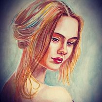 Mi Proyecto del curso: Sketchbook de retrato: explora el rostro humano. Sketching, Drawing, Portrait Drawing, Artistic Drawing, and Sketchbook project by Tita Chuquisengo - 04.06.2022