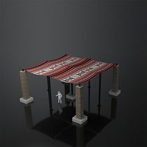 My project for course: Eco-Friendly Pop-up Architecture. Un progetto di Architettura, Upc, cling e Progettazione dello spazio di Dana Ibrahim - 31.03.2022