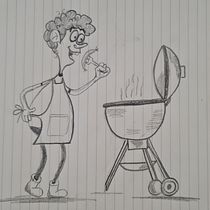 Mon projet du cours : Introduction à la création de personnages dans le style des cartoons. Traditional illustration, Character Design, and Drawing project by Sandy - 04.06.2022