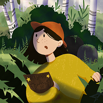 Little Wanderer. Ilustração tradicional, Ilustração digital, e Desenho digital projeto de Olga - 06.04.2022