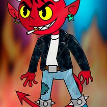 Mi Proyecto del curso: Diseño e ilustración de personajes increíbles. Traditional illustration, Character Design, and Digital Illustration project by Jonathan Alberto Angeles Pinchi - 04.07.2022