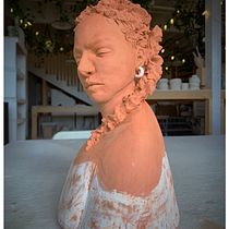 My project for course: Introduction to Clay Figurative Sculpture. Artes plásticas, e Escultura projeto de Josefina Rodriguez - 03.04.2022