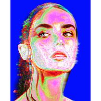 My project for course: Abstract Portraiture with Photoshop and After Effects. Un proyecto de Animación, Animación 2D e Ilustración digital de JeongHee Kim - 06.04.2022