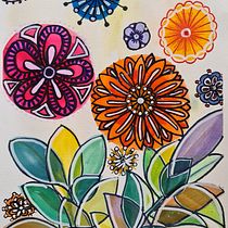 My project for course: Artistic Floral Watercolor: Connect with Nature. Ilustração tradicional, Pintura, Pintura em aquarela e Ilustração botânica projeto de jhombsch - 07.04.2022