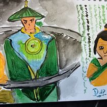 My project for course: Expressive Manga Illustration in Watercolor. Un projet de Illustration traditionnelle, Dessin, Aquarelle , et Manga de Halfies Metta - 07.04.2022