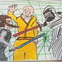 My project for course: Basic Principles of Drawing People from Imagination. Traditional illustration, Fine Arts, Sketching, Pencil Drawing, Drawing, Artistic Drawing, and Figure Drawing project by Halfies Metta - 04.07.2022