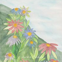 Mein Kursprojekt: Schöpfung von Farbpaletten mit Aquarell. Un progetto di Illustrazione tradizionale, Belle arti, Pittura, Pittura ad acquerello e Teoria del colore di Stefanie Gapp - 07.04.2022