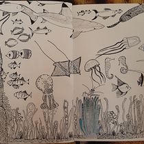 Mi Proyecto del curso: El arte del sketching: transforma tus bocetos en arte Ein Projekt aus dem Bereich Traditionelle Illustration, Bleistiftzeichnung, Zeichnung und Sketchbook von Victoria Aba - 07.04.2022