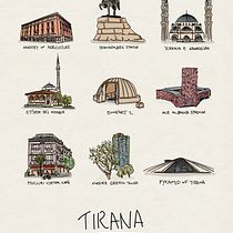 My project for course: Colorful City Portraits: Illustrate Your Favorite Place. Un projet de Illustration traditionnelle, Infographie, Dessin, Illustration numérique , et Peinture numérique de nalini.le - 07.04.2022