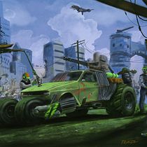 Mi Proyecto del curso: Creación y pintura de escenarios fantásticos en Photoshop . Traditional illustration, Drawing, Digital Illustration, Concept Art, and Digital Painting project by Cristian Friedl - 04.04.2022
