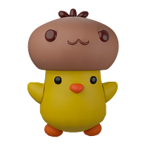 Mi Proyecto del curso: Creación de personajes kawaii en 3D con Blender  Ein Projekt aus dem Bereich Traditionelle Illustration, Design von Figuren, Digitale Illustration, 3-D-Modellierung und Manga von Kevin Osorio Ariza - 07.04.2022