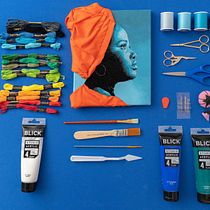 My project for course: Realistic Embroidered Portraiture: Tell Stories with Color. Embroider, and Textile Design project by Nneka Jones - 04.07.2022